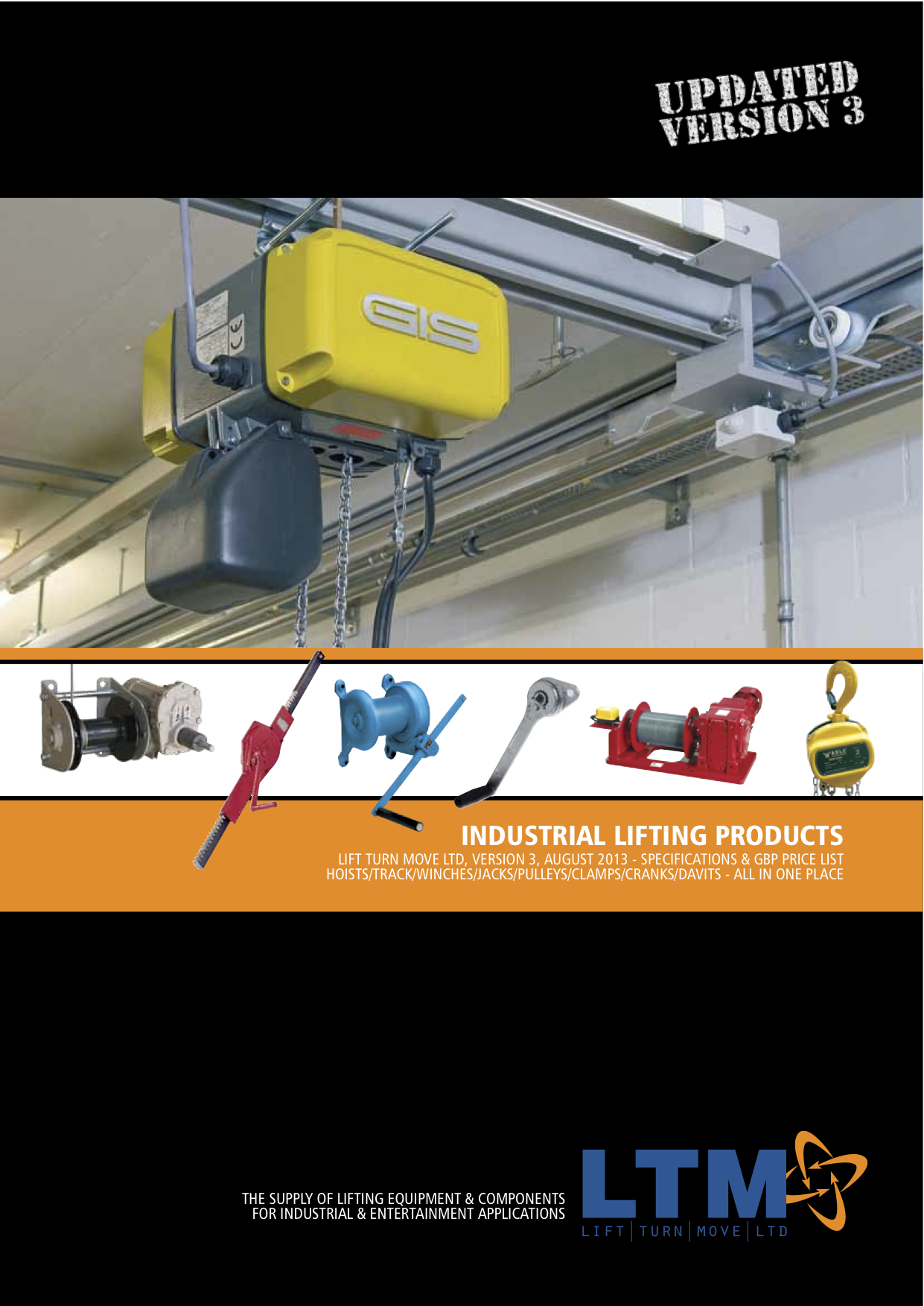 Lift Turn Move Publishes Third Edition of Industrial Product Catalogue