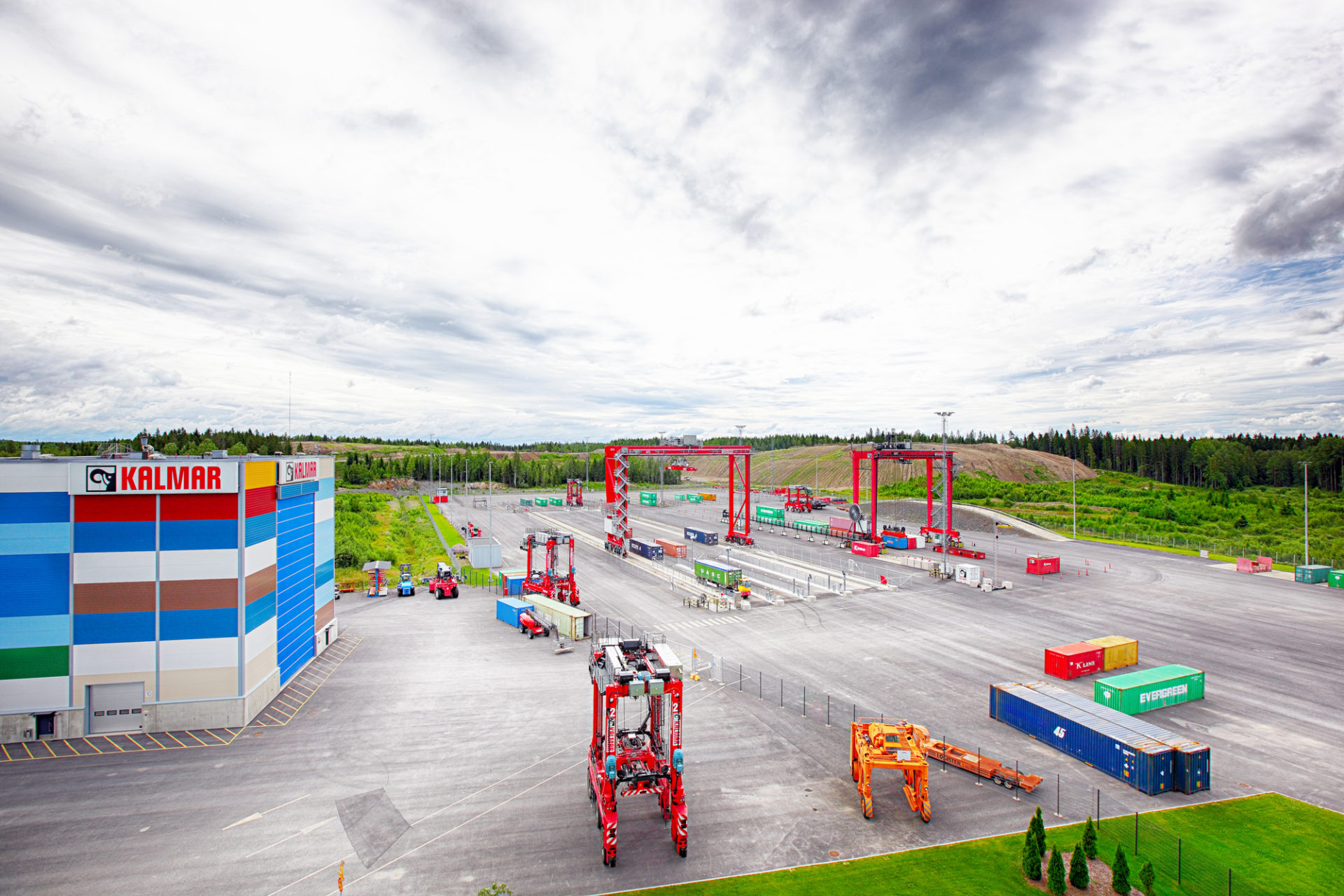 Kalmar accelerates its product development with 5G private network