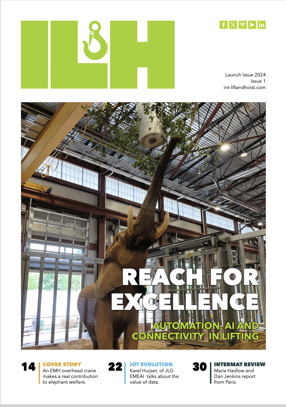 International Lift & Hoist Launch Issue Lift and Hoist International